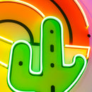 Sahara Desert Sunset LED Neon Sign Light Pop Art