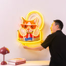 Cat Food LED Neon Sign Light Pop Art
