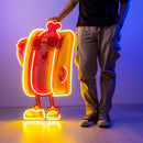 Cool Hot Dog LED Neon Sign Light Pop Art