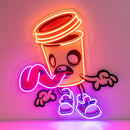 Zombie Cup Led Neon Acrylic Artwork