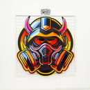 Gas Mask Esport LED Neon Sign Light Pop Art
