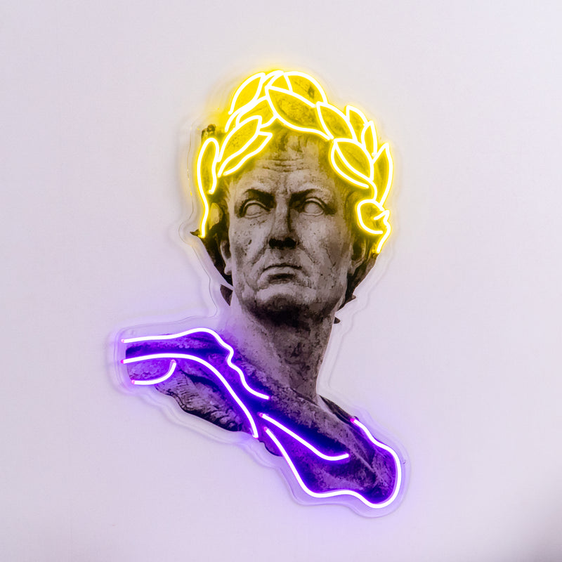 Julius Caesar Led Neon Acrylic Artwork