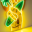 The Beach Led Neon Acrylic Artwork