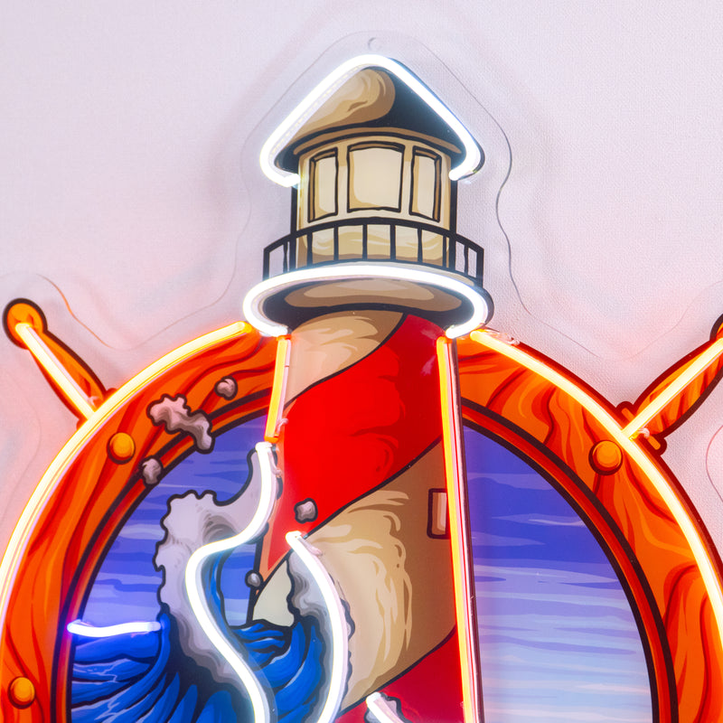 Light House LED Neon Sign Light Pop Art