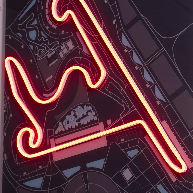 Shanghai F1 Circuit LED Neon Sign Light Pop Art