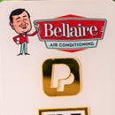 Custom Single QR Code Vertical Rectangle Stand Layout B