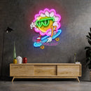 Daisy Flower Groovy LED Neon Sign Light Pop Art