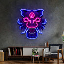Evil Tiger Demon LED Neon Sign Light Pop Art