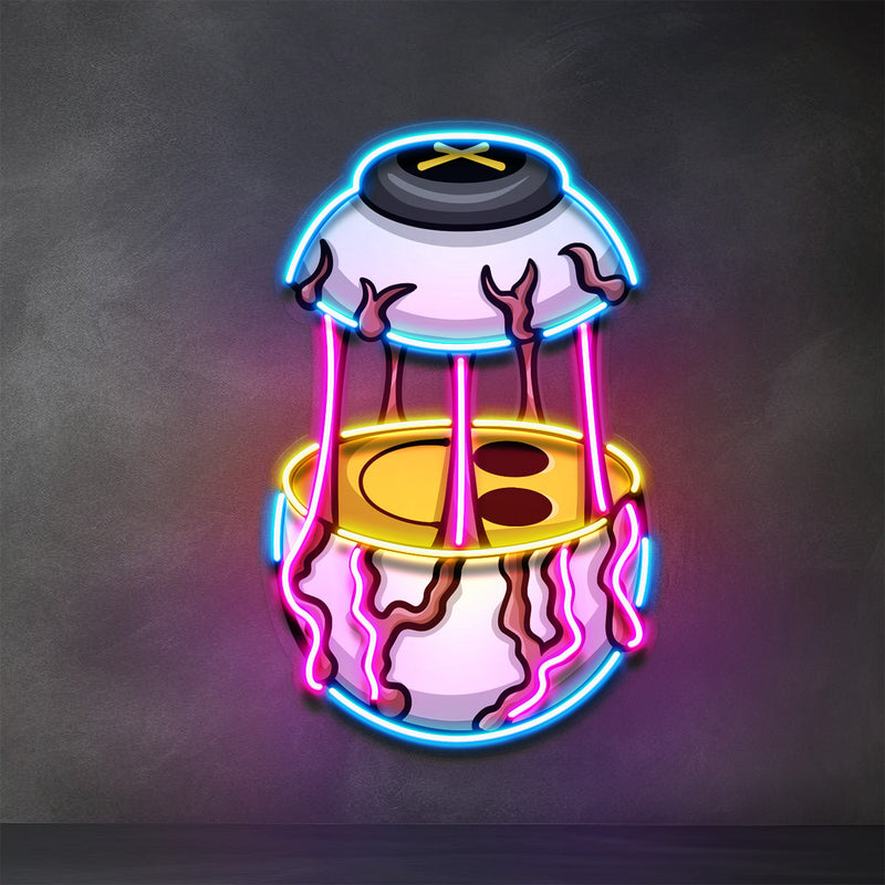 Eyes Emoticon Streetwear LED Neon Sign Light Pop Art