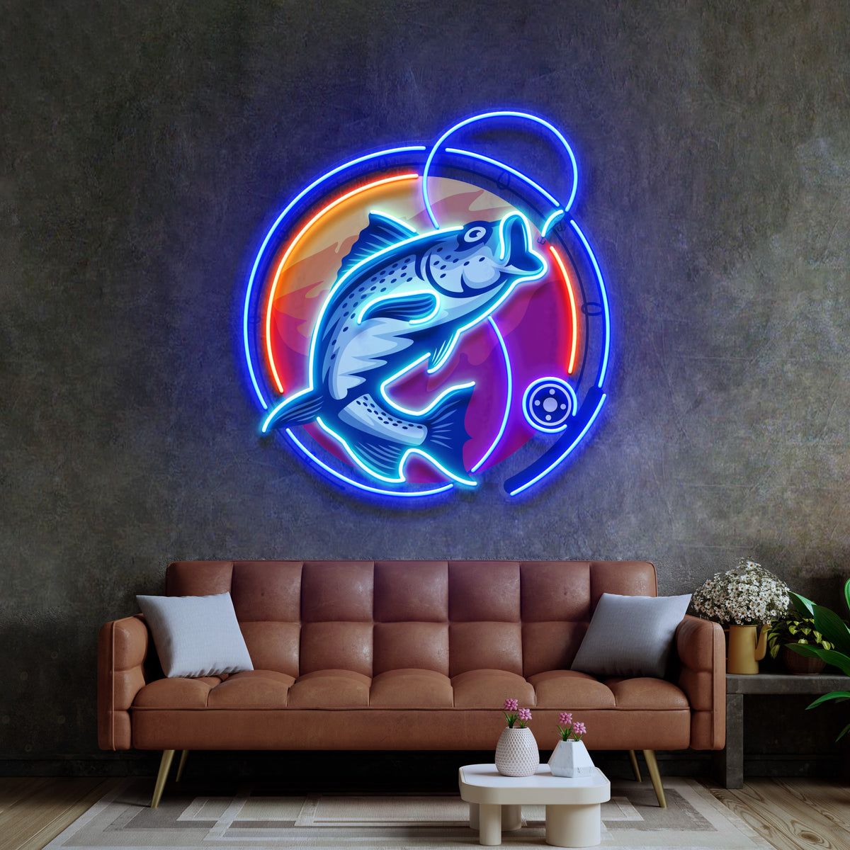 abstract fish hook Fishing LED Neon Sign Light Pop Art Hawaiian fish hook tribal Hood Color:Gunmetal Corrosion Control DAIWA GC120XD UNDERSPIN CLOSED- BHBCP120-MFF