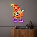 Funky Pizza Slice LED Neon Sign Light Pop Art
