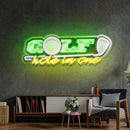 Golf Hole in one Led Neon Acrylic Artwork