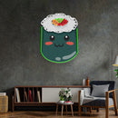 Green Sushi Led Neon Acrylic Artwork - Custom Neon Signs | LED Neon Signs | Zanvis Neon®