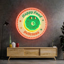 Happy Food Delicious Led Neon Acrylic Artwork - Custom Neon Signs | LED Neon Signs | Zanvis Neon®