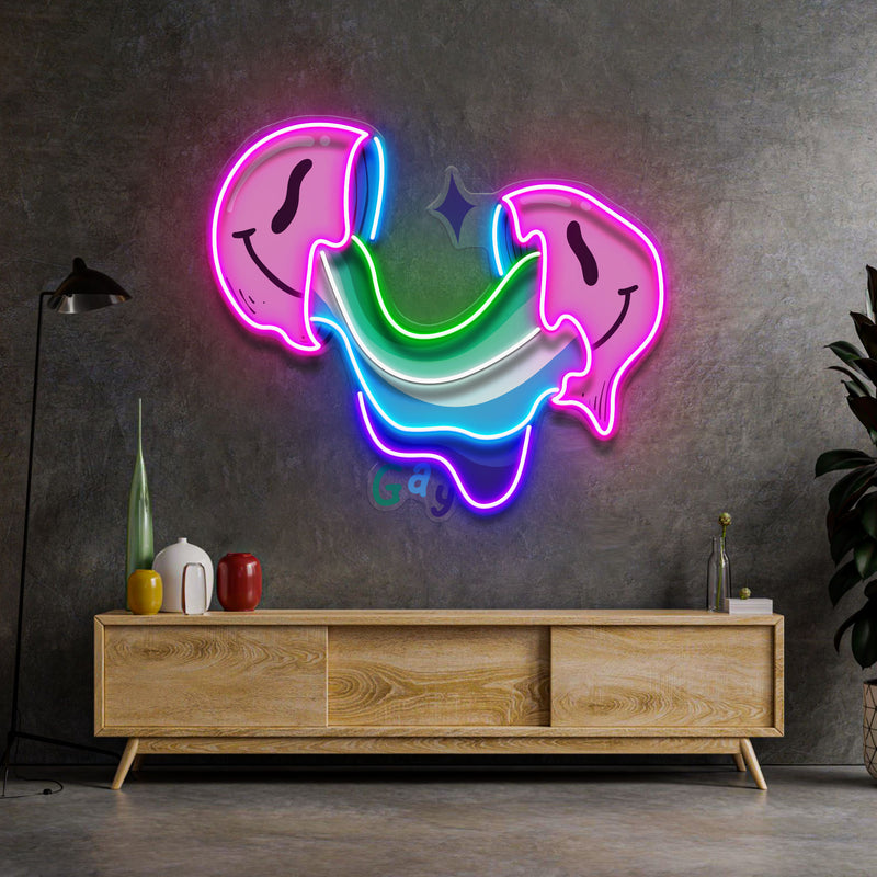 Heartbroken Still Pride Anyway LED Neon Sign Light Pop Art