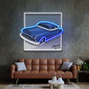 Hot Rod Racer LED Neon Sign Light Pop Art