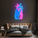 Let’s Get a Grip LED Neon Sign Light Pop Art