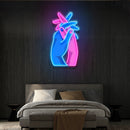Let’s Get a Grip LED Neon Sign Light Pop Art