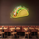 Let’s Taco’Bout It LED Neon Sign Light Pop Art