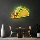 Let’s Taco’Bout It LED Neon Sign Light Pop Art