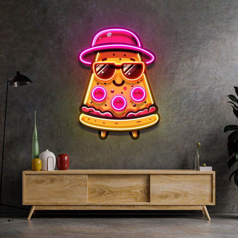 Little Cool Pizza LED Neon Sign Light Pop Art