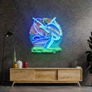 Marlin Sea Fishing LED Neon Sign Light Pop Art