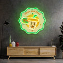 Music Food Led Neon Acrylic Artwork - Custom Neon Signs | LED Neon Signs | Zanvis Neon®