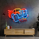 Off Road Truck With Hot Power Extreme LED Neon Sign Light Pop Art