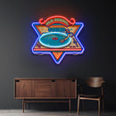 Old School Sound LED Neon Sign Light Pop Art