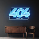 Page Not Found LED Neon Sign Light Pop Art