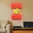 Pasta Club LED Neon Sign Light Pop Art