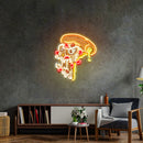 Pizza Monsters LED Neon Sign Light Pop Art