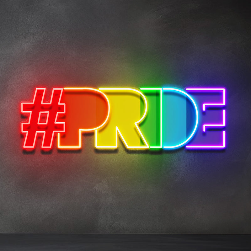 Pride LED Neon Sign Light Pop Art