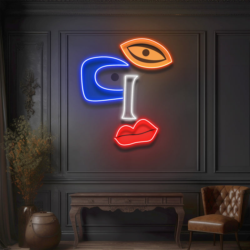 Single Face Element LED Neon Sign