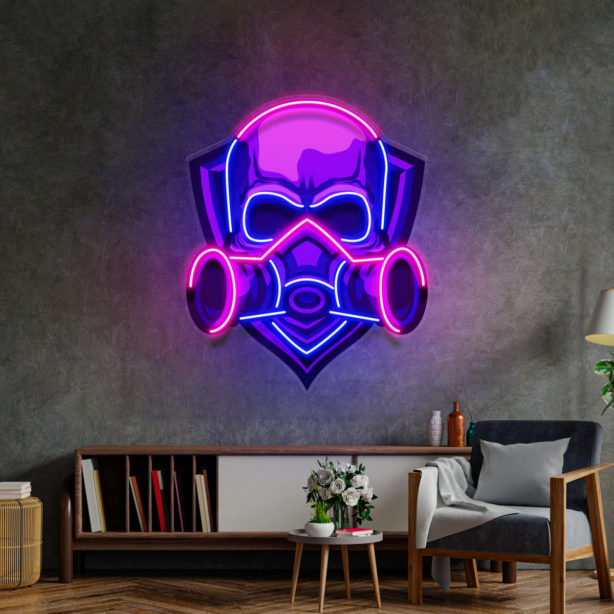 アート・デザイン・音楽 SIGNAGE DESIGN MiMaik The Great Wave Off Kanagawa LED Neon Sign, Japanese