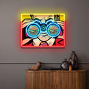 Spy for the Burger LED Neon Sign Light Pop Art