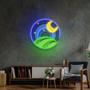 Starry Night LED Neon Sign Light Pop Art
