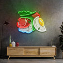 Sushi with Egg LED Neon Sign Light Pop Art