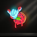 Sweet Attack Donut LED Neon Sign Light Pop Art