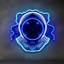 The Astronaut Helmet LED Neon Sign Light Pop Art