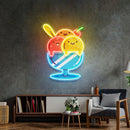 Three Color Icecream Led Neon Acrylic Artwork - Custom Neon Signs | LED Neon Signs | Zanvis Neon®