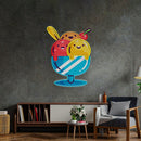 Three Color Icecream Led Neon Acrylic Artwork - Custom Neon Signs | LED Neon Signs | Zanvis Neon®