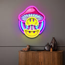 Trippy Mushroom Vibes LED Neon Sign Light Pop Art