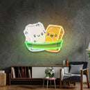 Two Sushi Neon Acrylic Artwork - Custom Neon Signs | LED Neon Signs | Zanvis Neon®