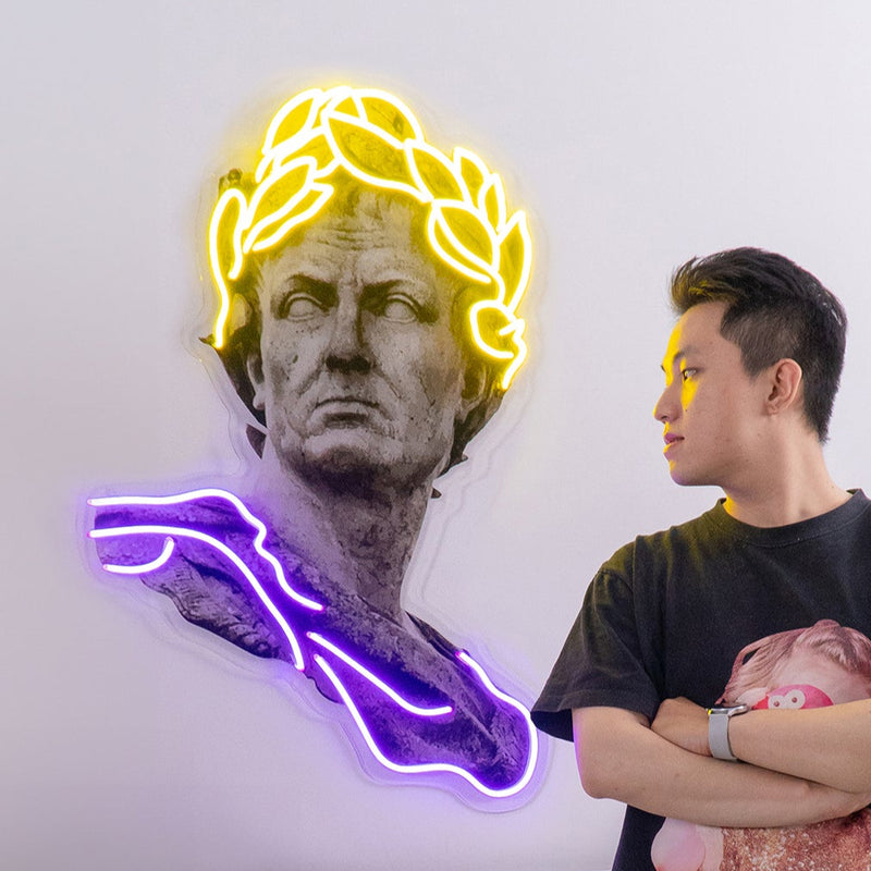 Julius Caesar Led Neon Acrylic Artwork