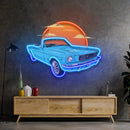 Summer Vintage Car LED Neon Sign Light Pop Art