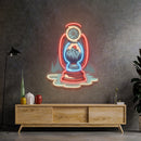 Vintage Lantern LED Neon Sign Light Pop Art