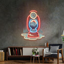 Vintage Lantern LED Neon Sign Light Pop Art