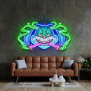 Weed Bunny Rabbit Joint Smoke Kush LED Neon Sign Light Pop Art
