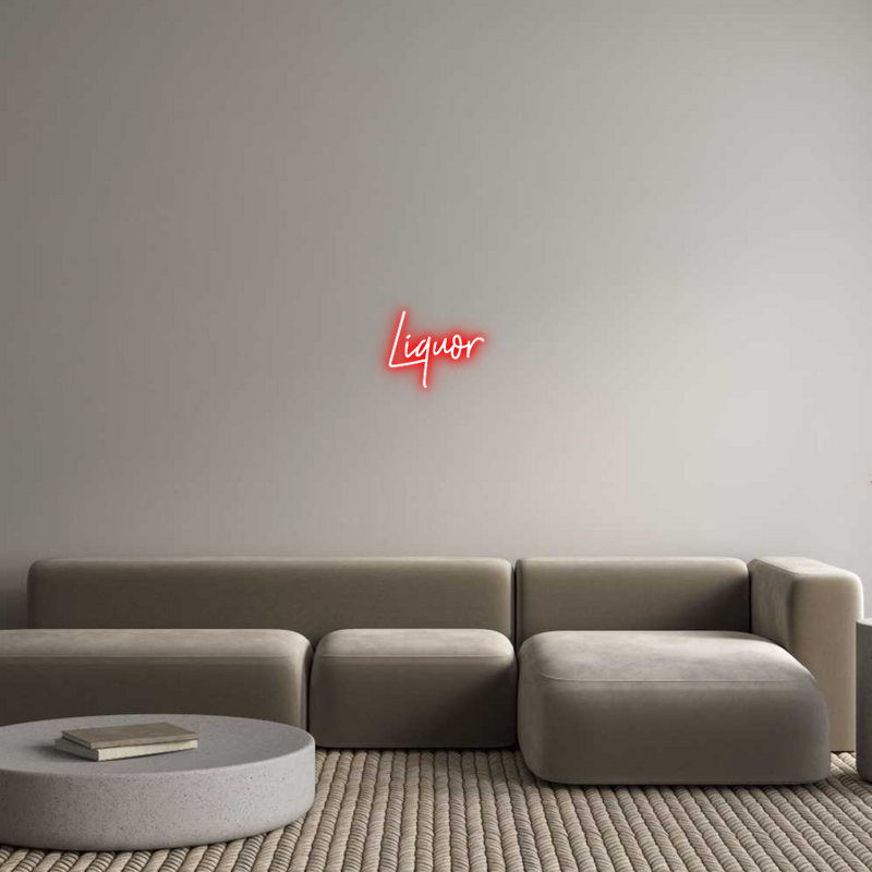 Custom Neon: Liquor